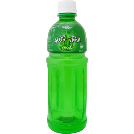 Aloe Vera Drink 490ml Green Time- Original, Lychee, Peach CODE -2150 - 1504 - 2151