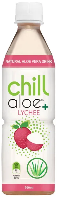 Chill Aloe – 500ml Grape, Lychee, Original, Peach, Watermelon CODE - 8463, 8464, 7280, 8465, 8590