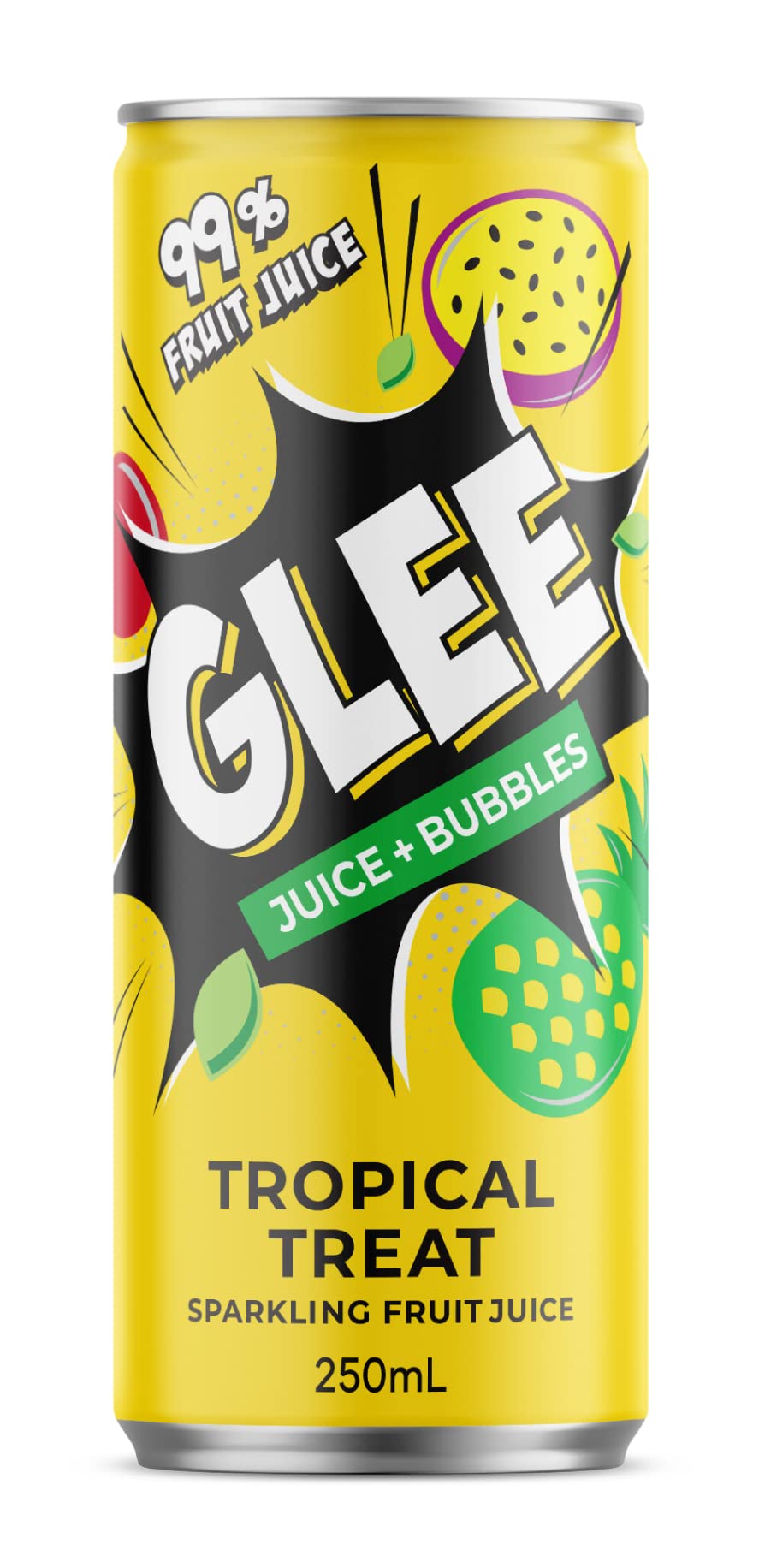 Glee Juice 250ml – Blackcurrant, Grape, Raspberry, Tropical, Watermelon, Blue Lemon Sour