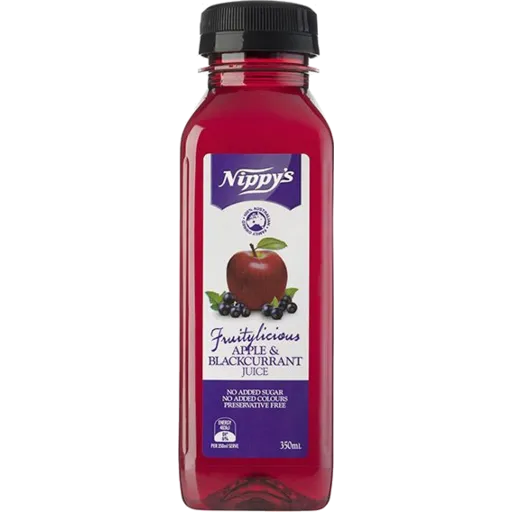 Nippy's Fruitylicious 100% Juice PET 350ml – ABC, Apple, Orange, Multi Fruit, Pineapple CODE - 0939 - 0937 - 0943 - 0957 - 0944