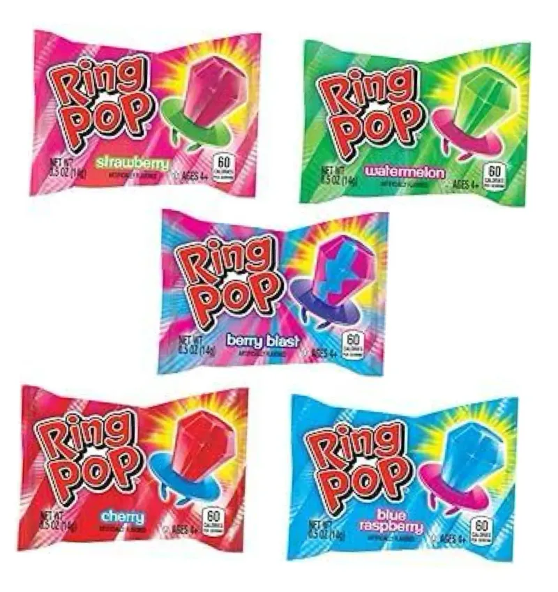 Ring Pop 14g  {24}  CODE -  1162