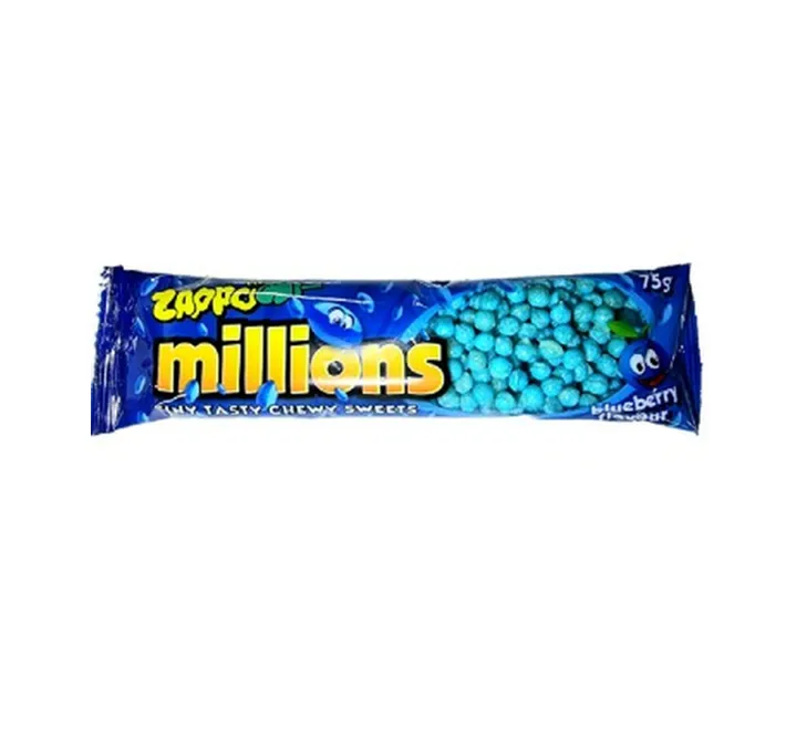Zappo Millions 75g – Blueberry, Rainbow, Strawberry