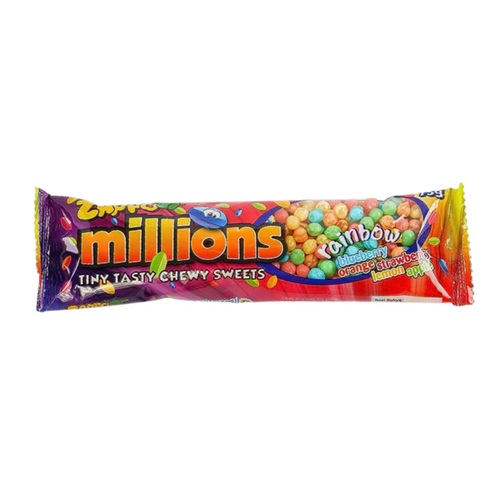 Zappo Millions 75g – Blueberry, Rainbow, Strawberry