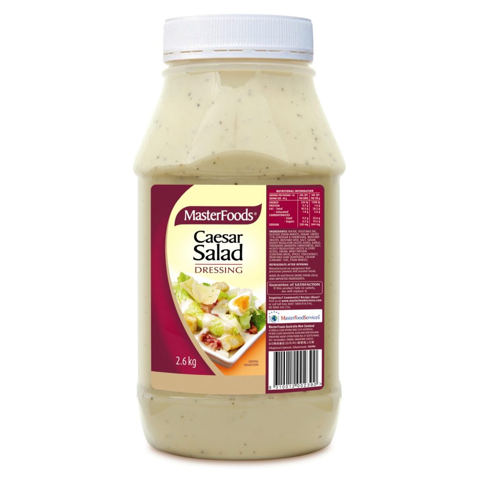 Caesar Dressing M/F 2.6kg  CODE -  3532