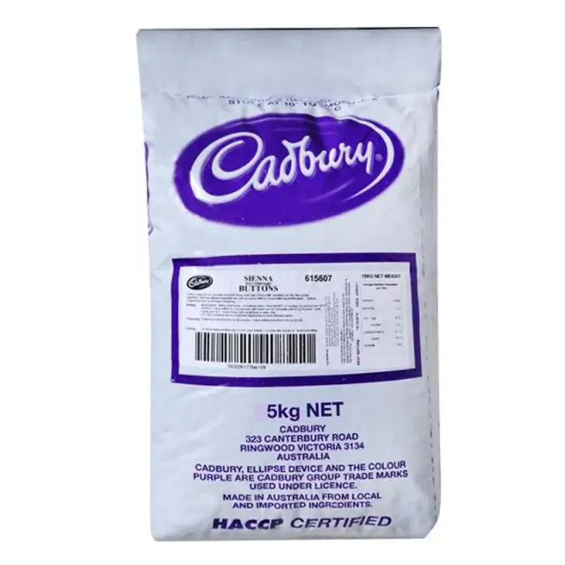 Chocolate Buttons 5kg – Milk Cadbury 