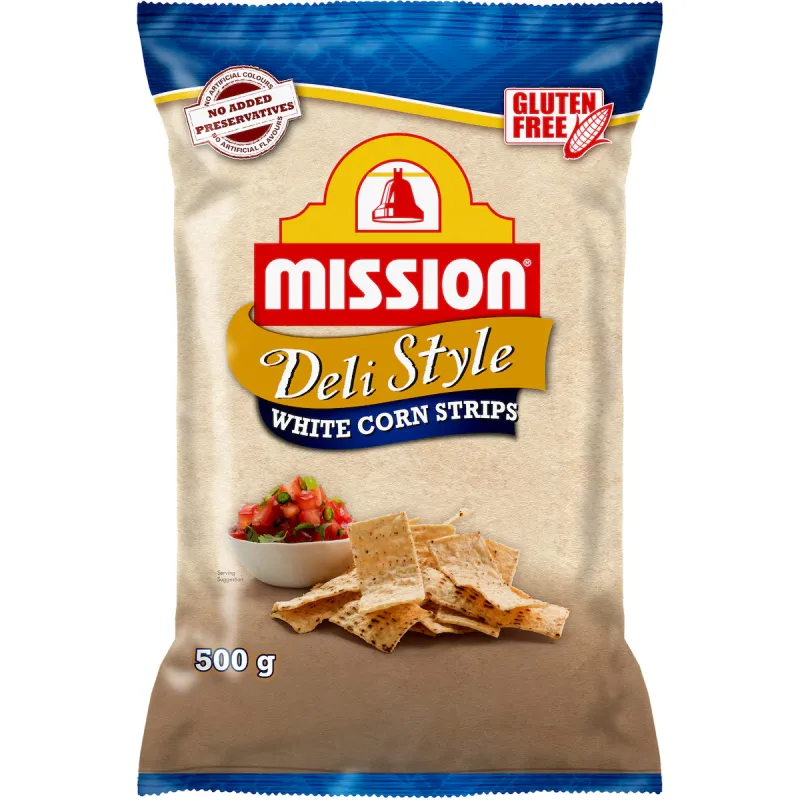 Corn Chips F/F 4x500g Gluten Free {BOX} CODE -  11510