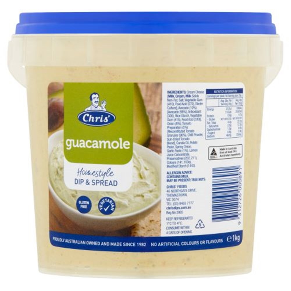 Guacamole Dip 1 Kg