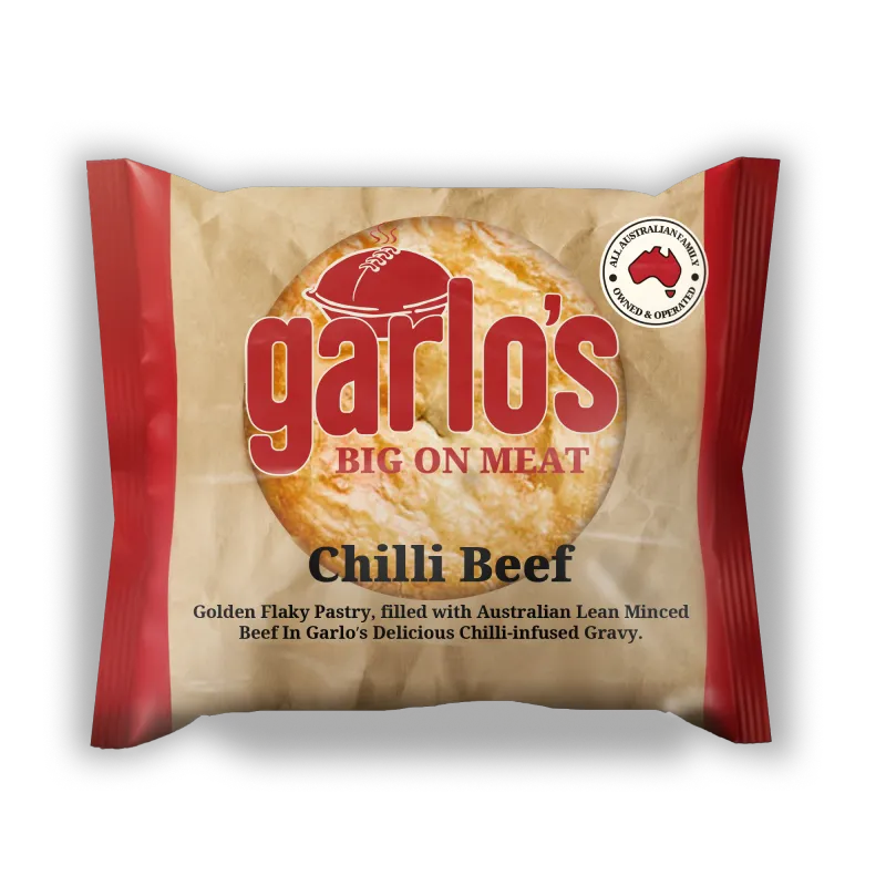 GP Chilli Beef Pie 12x200g  CODE -  6534