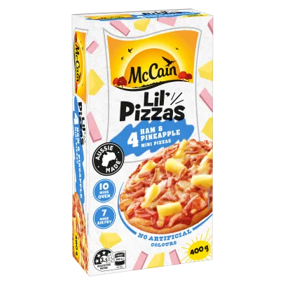 Pizza Lil’ Singles Ham & Pineapple 100g x 24
