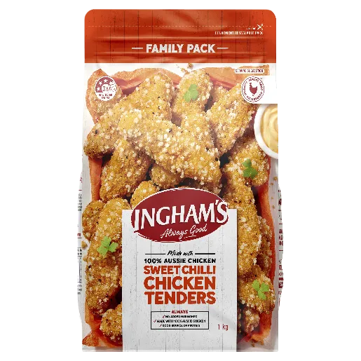 I BULK Sweet Chilli Tenders {BAG} 2.5kg { 2 } CODE -  11373