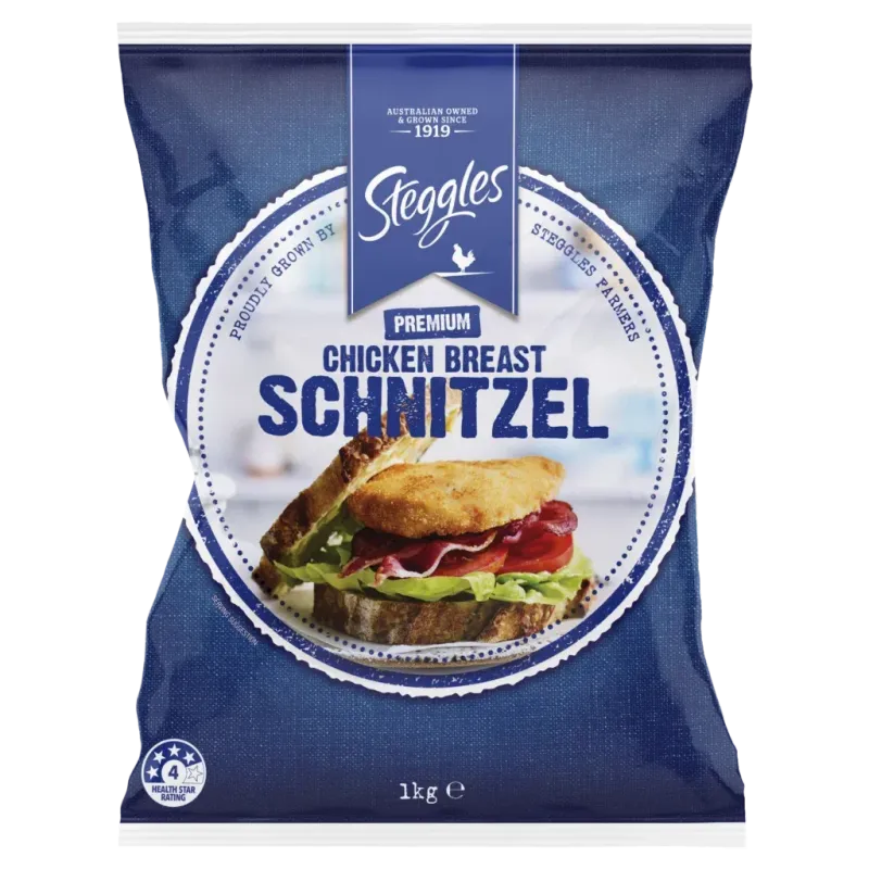 Schnitzel Premium Chicken Breast 6 x 1kg