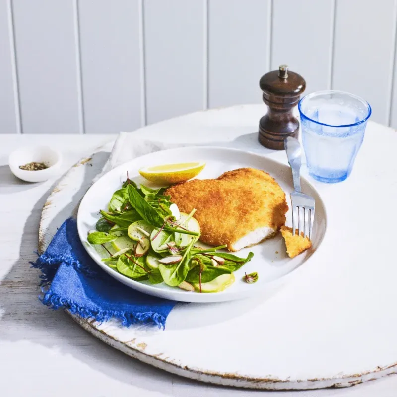 S Schnitzel Chicken Panko {BOX} 4x1.26kg CODE -  8272