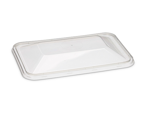 T500-650-750-1000 Rectangular Dome Lids {10x50} CODE -  2316