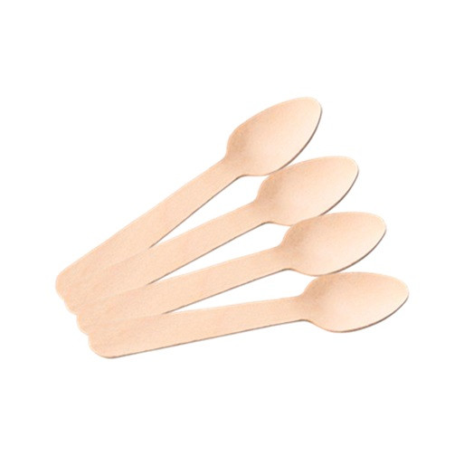 Wooden Teaspoons { 20x100} CODE -  7992
