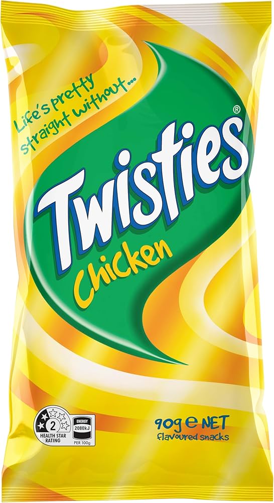 Twisties Cheese/Chicken 90g CODE -  12891