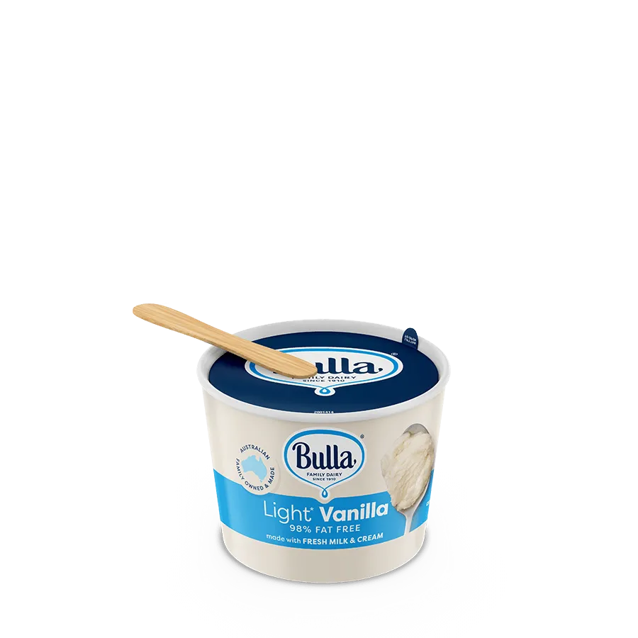 B Ice Cream Cups {Light} GF 100ml {36}  CODE -  2736