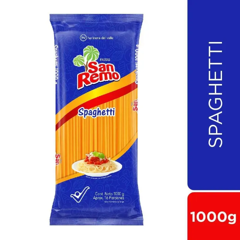 Pasta Spaghetti San Remo No 5 {10kg/ BOX}  CODE -  2262