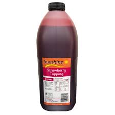 Topping Strawberry Sunshine 3Litre CODE -  1323