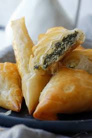 Cheese & Spinach Triangles CODE -  5962