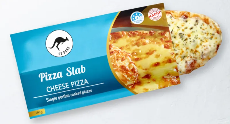 OB Meat & Cheese Pizza Slab 160g 4* (10)  CODE -  8358