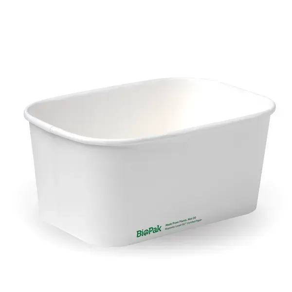1000ml White BioBoard {BB-LB-1000} {SHIPPER}