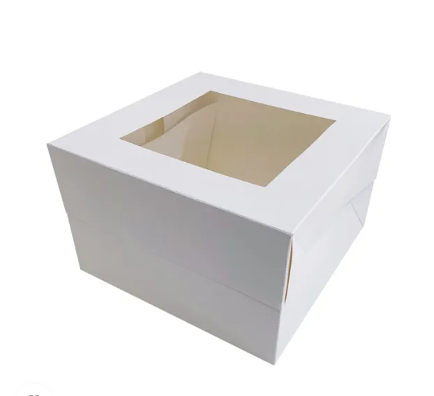Cake Box with Window {11x11x4'} CODE -  2276