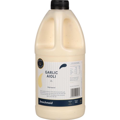 Aioli Garlic French Maid (GF) 2lt CODE -  3586