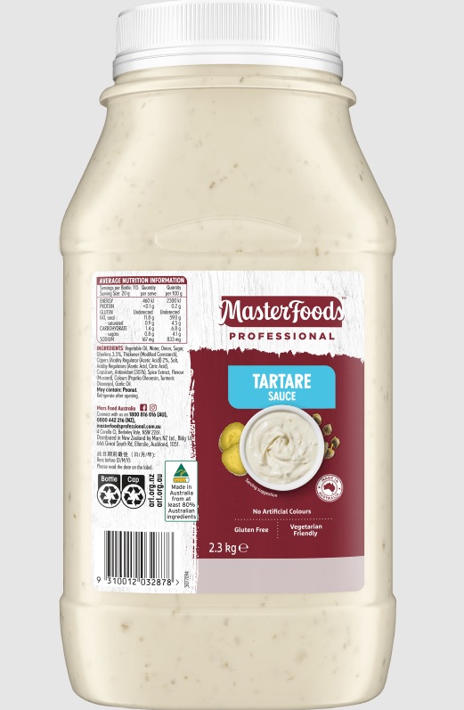 Tartare Sauce M/F 2.3kg   CODE -  9171