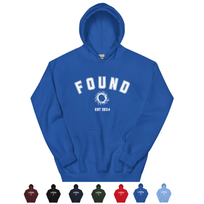 FOUND Collegiate (Screen Printed) Hoodie - Unisex