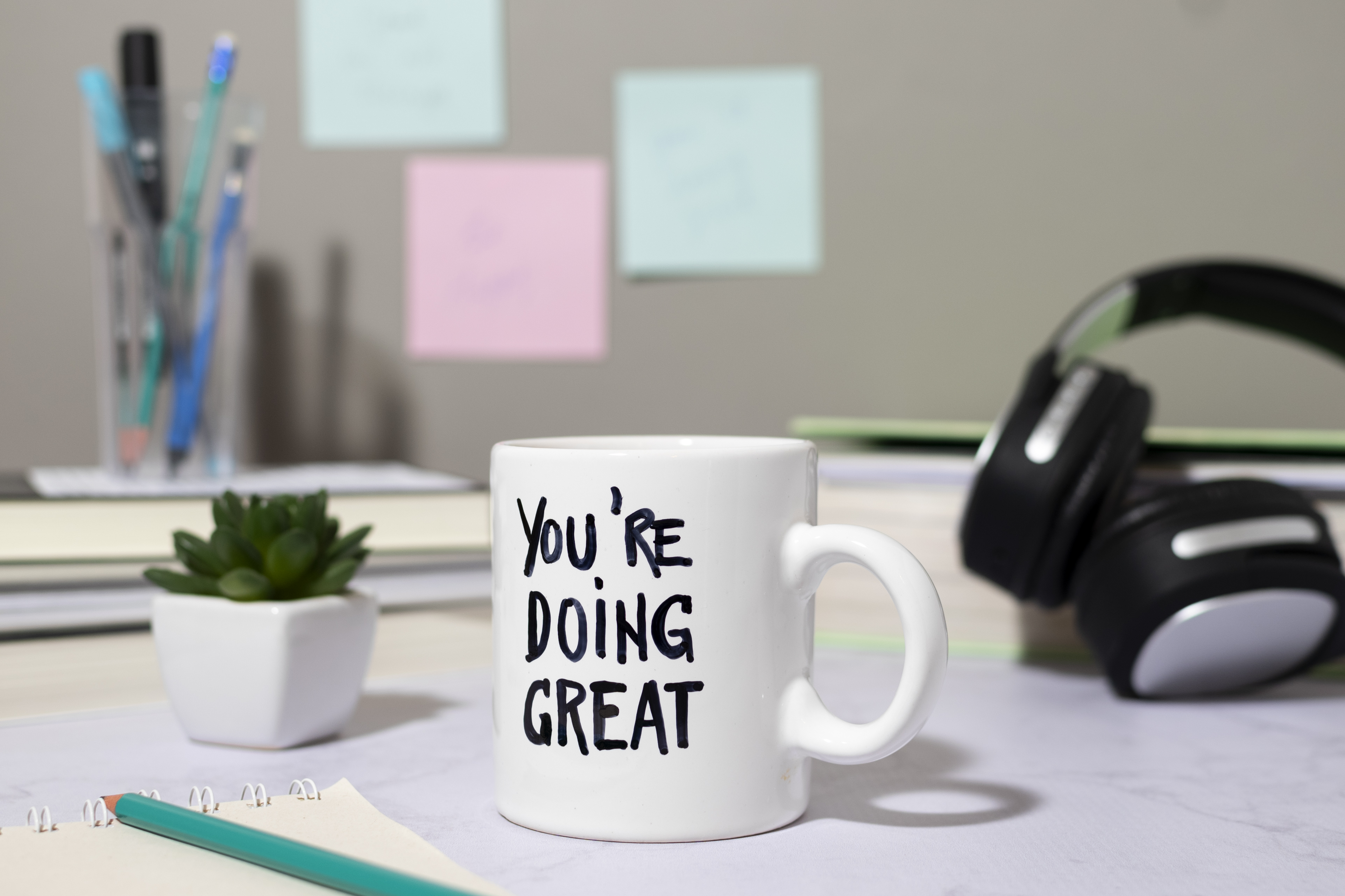 Branded mugs