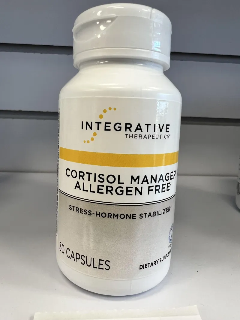 Cortisol Manager Allergen Free [Stress Support]
