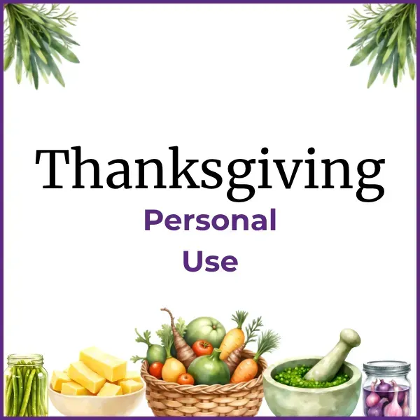 Thanksgiving-Personal
