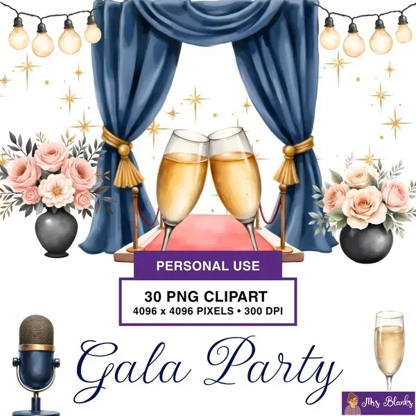 Event Celebration Clipart PNG - Personal Use License