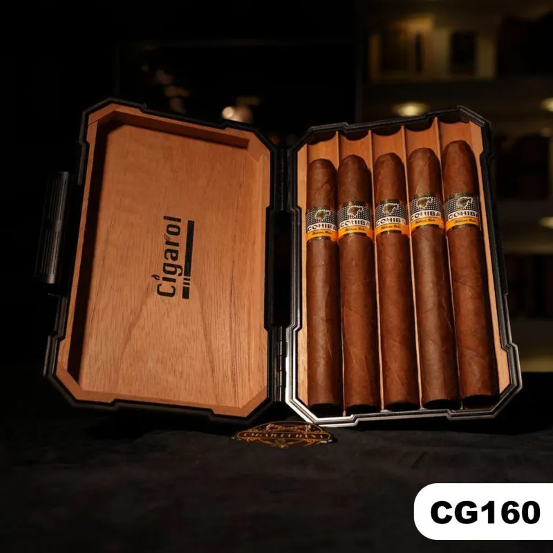 (CG160) سيجار للسفر من سيجارول - سعة 5 قطع