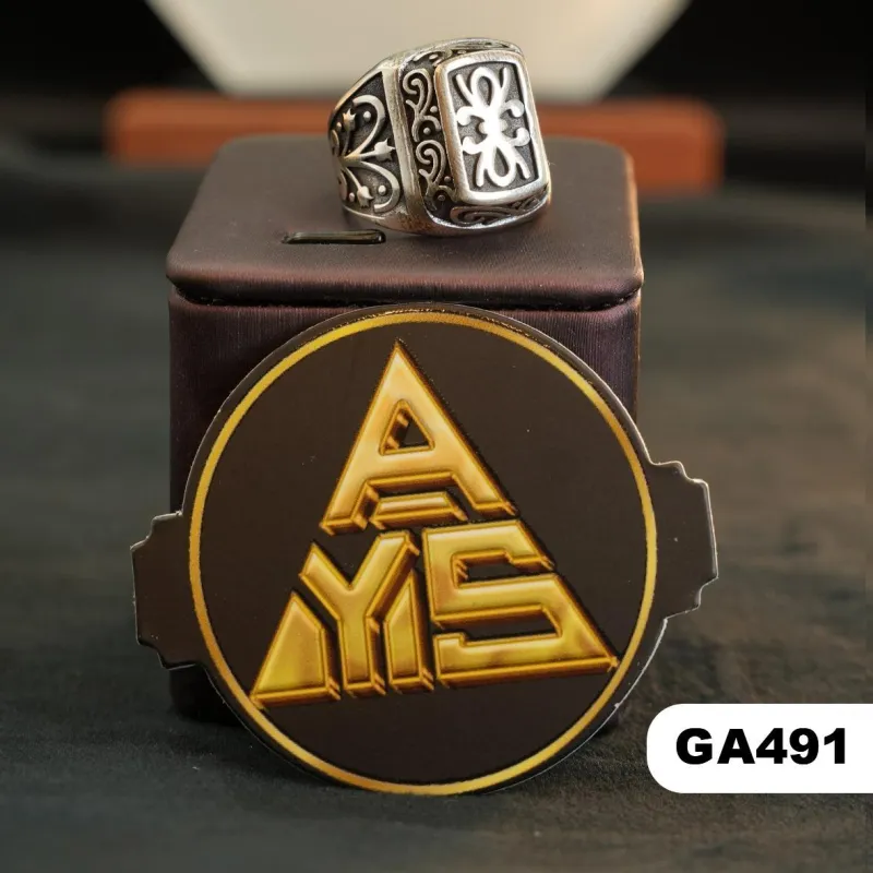 💍 محبس فضة (GA491) - Silver Ring