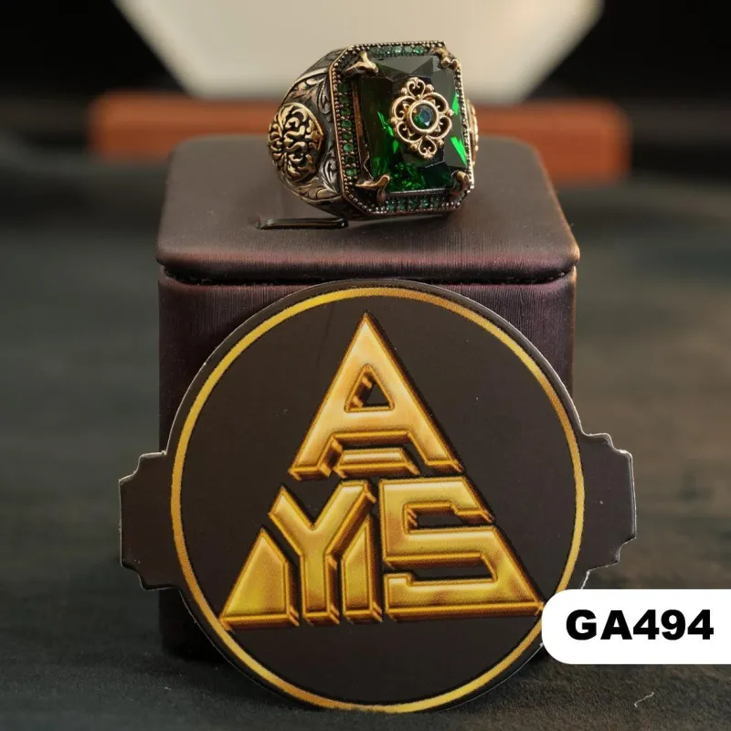💍 محبس فضة (GA494) - Silver Ring