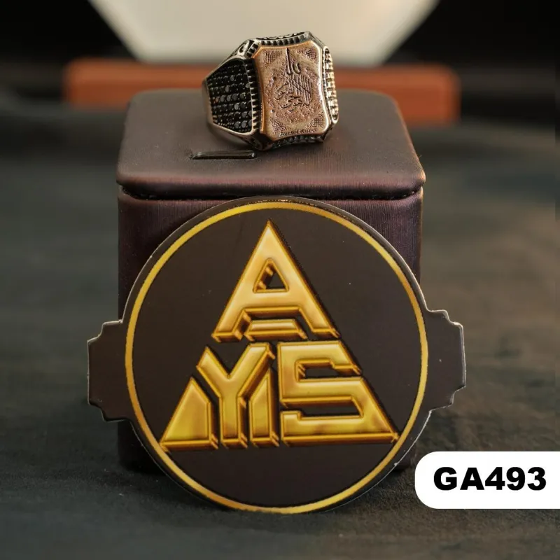 💍 محبس فضة (GA493) - Silver Ring
