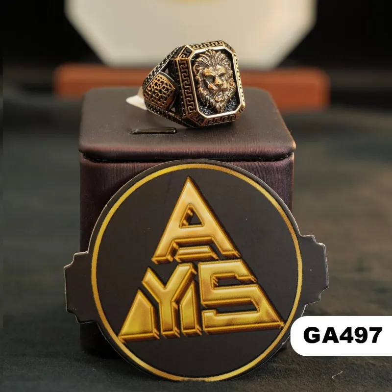 💍 محبس فضة (GA497) - Silver Ring