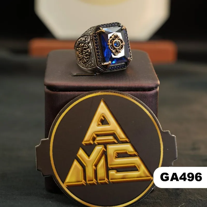 💍 محبس فضة (GA496) - Silver Ring