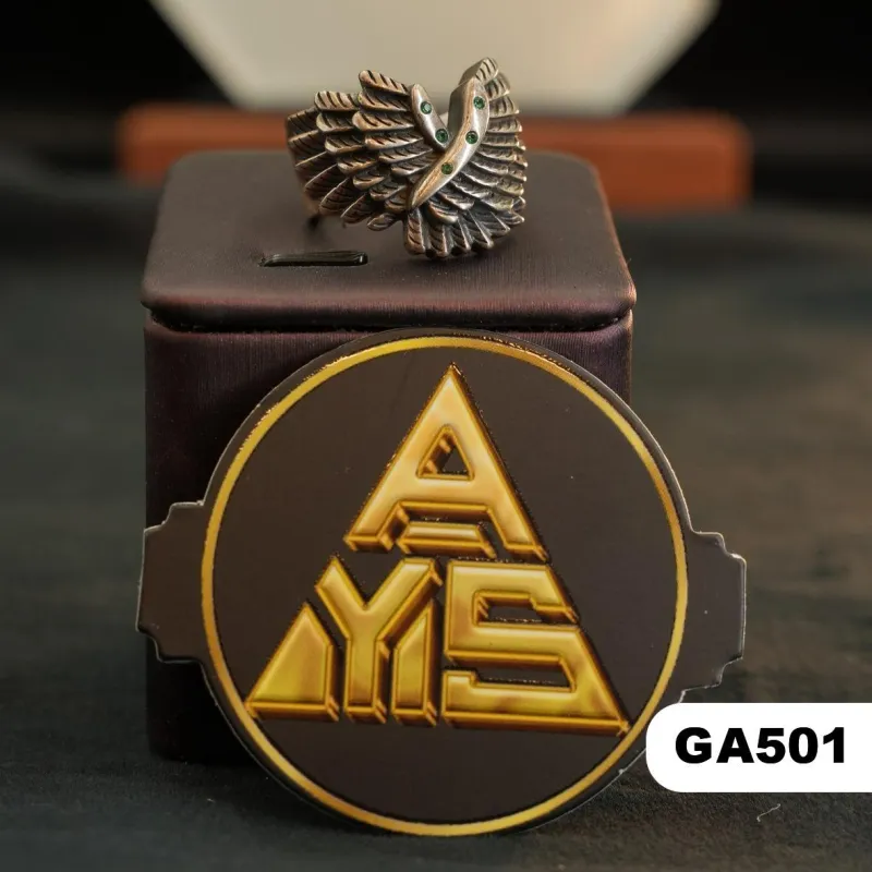 💍 محبس فضة (GA501) - Silver Ring
