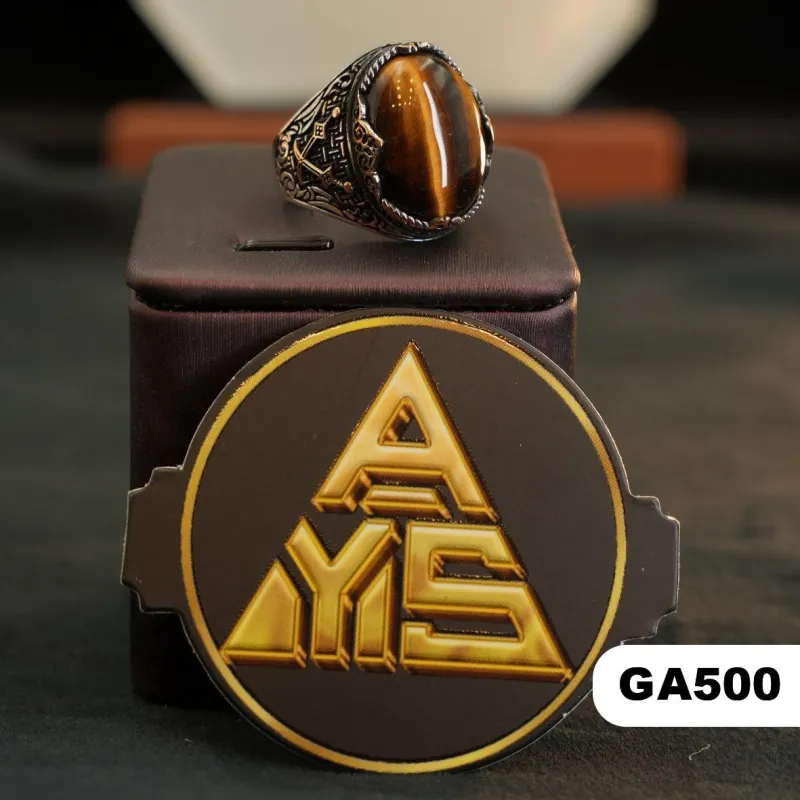 💍 محبس فضة (GA500) - Silver Ring