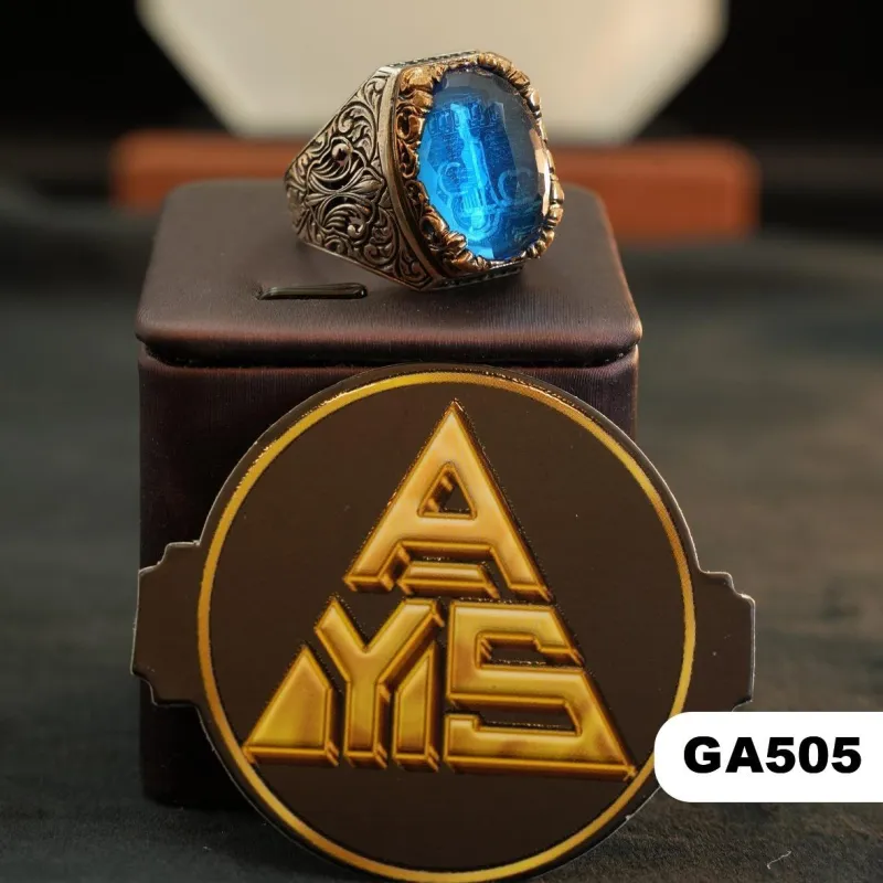 💍 محبس فضة (GA505) - Silver Ring