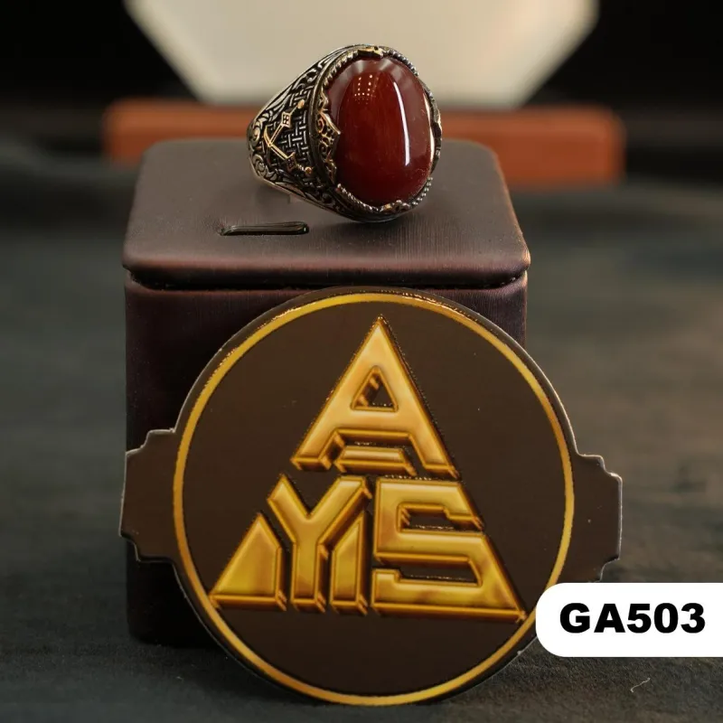 💍 محبس فضة (GA503) - Silver Ring
