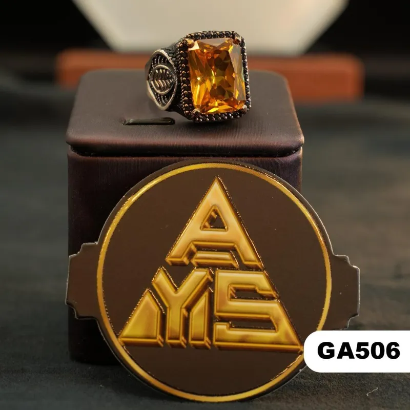 💍 محبس فضة (GA506) - Silver Ring