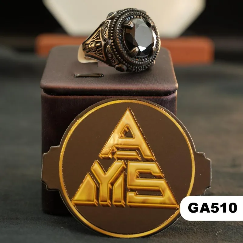 💍 محبس فضة (GA510) - Silver Ring
