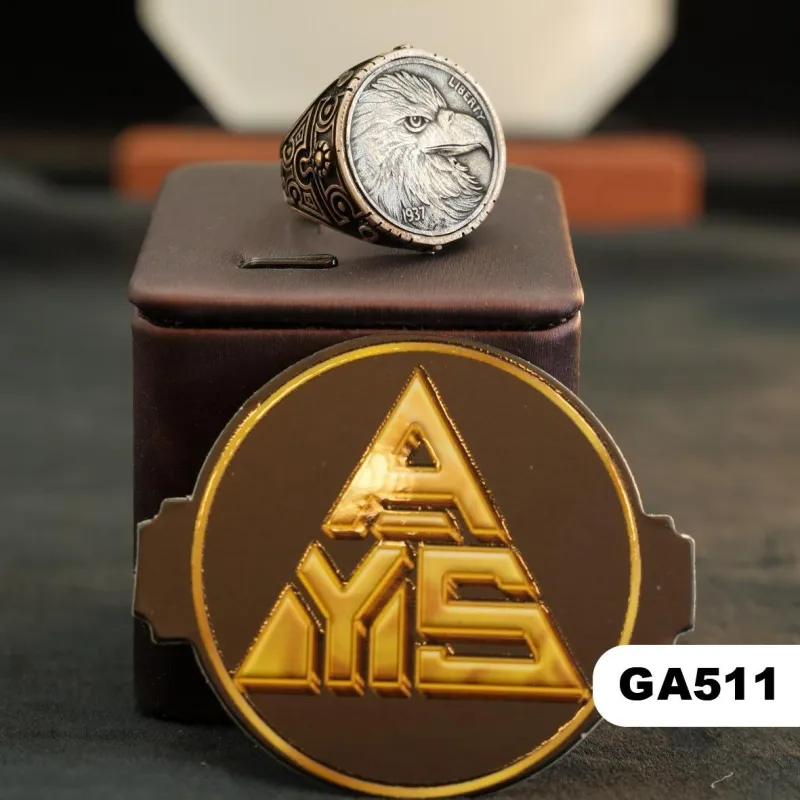 💍 محبس فضة (GA511) - Silver Ring