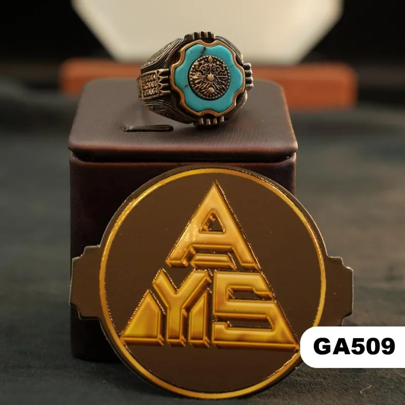 💍 محبس فضة (GA509) - Silver Ring