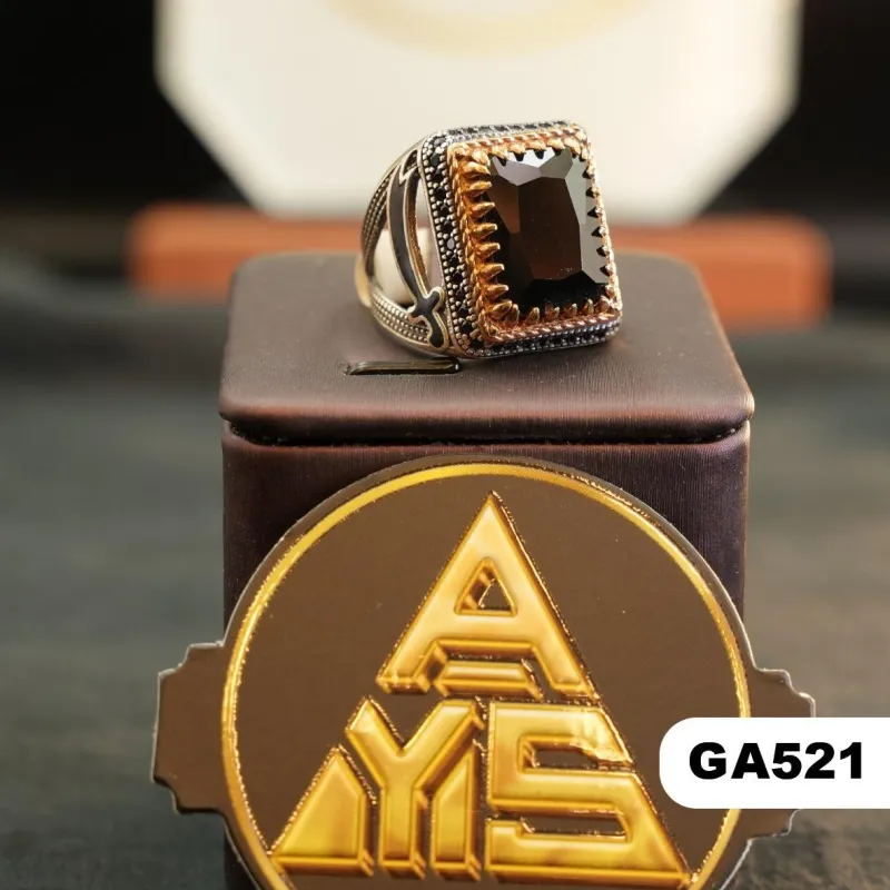 💍 محبس فضة (GA521) - Silver Ring