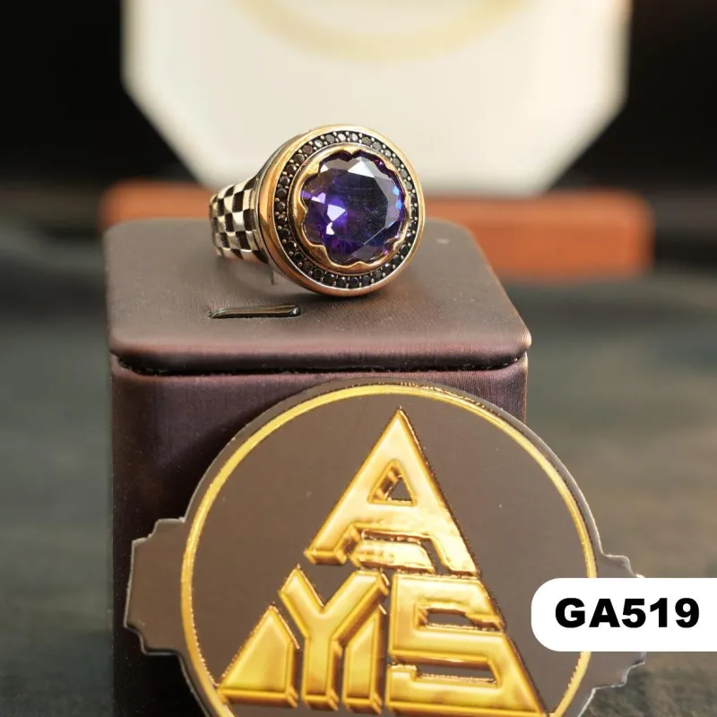 💍 محبس فضة (GA519) - Silver Ring