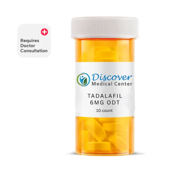 Tadalafil 6mg ODT - 10 Count